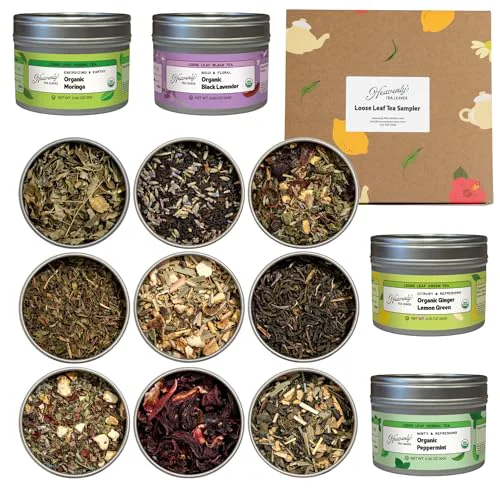 Breathable Organic Wellness Tea Sampler 5.7 Ounce Versatile