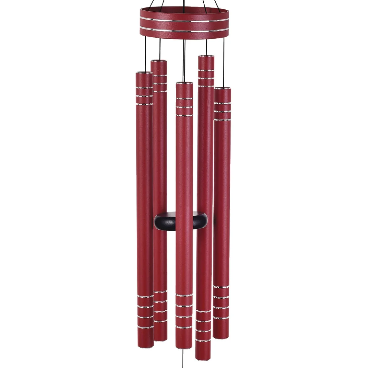 Durable Sunset Vista Designs Vista Classics Galaxy 41 In. Red Wind Chime Premium Material