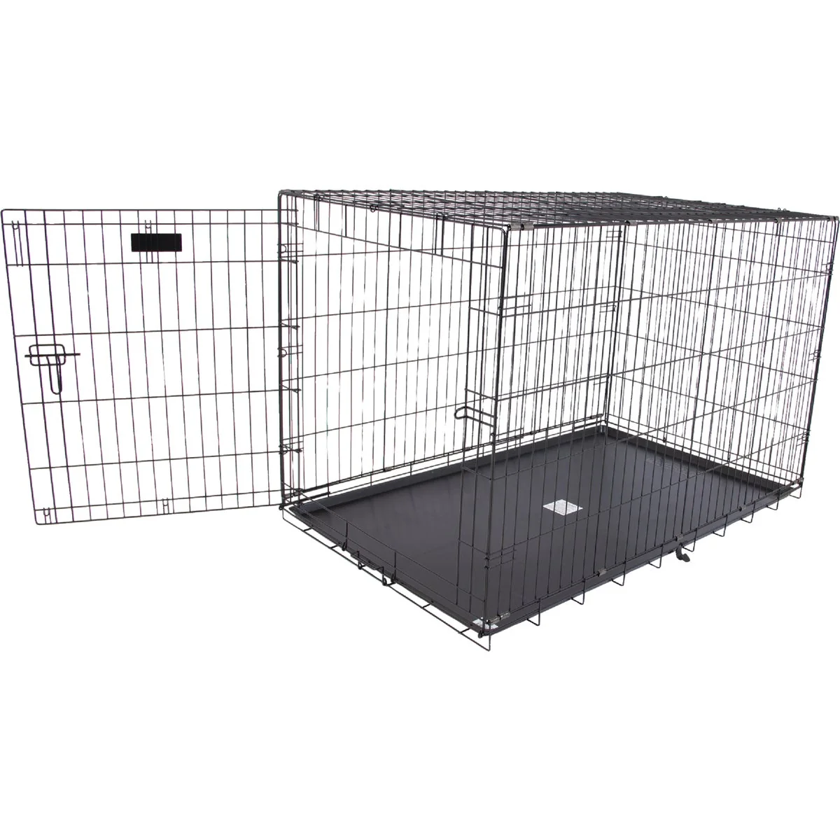 Outstanding Petmate Aspen Pet 29.3 In. W. x 31 In. H. x 43.4 In. L. Heavy-Gauge Wire Indoor Training Dog Crate Smart