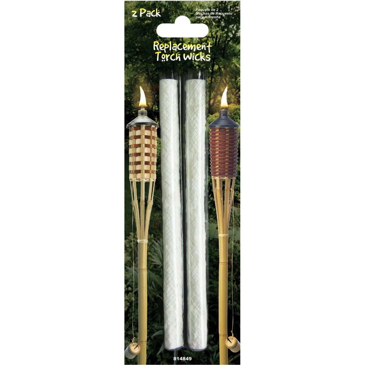 Reusable Outdoor Expressions 1 2 In. Patio Torch Wick 2-Pack Carefully Designed