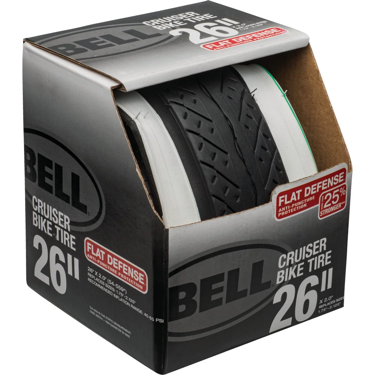 Fast Bell 26 In. Glide Cruiser Bicycle Tire Healthy