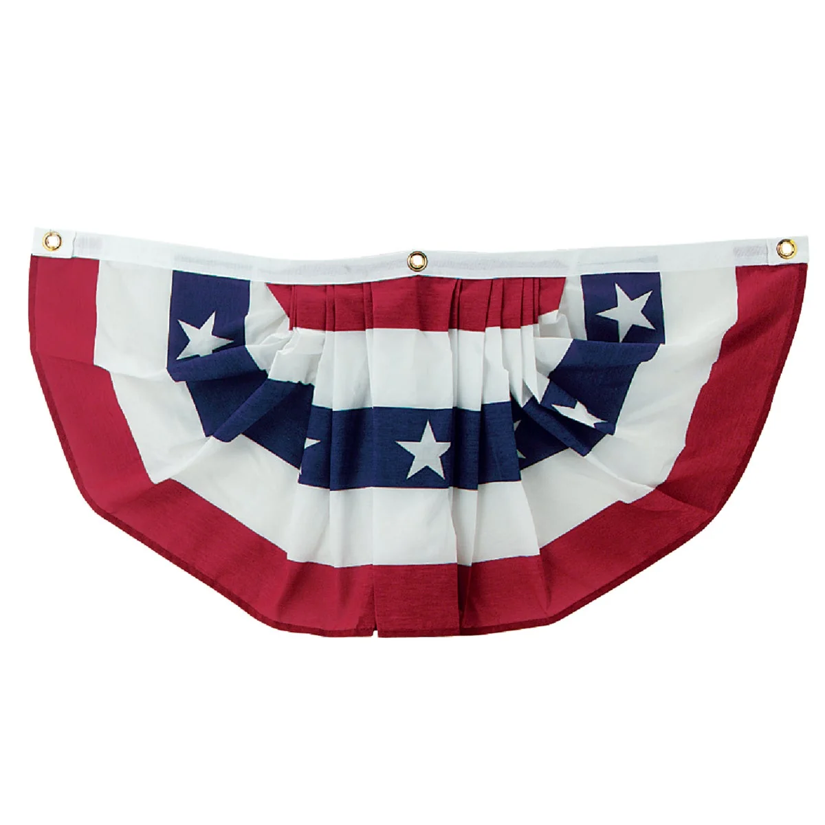 Trendy Valley Forge 1 Ft. W. x 3 Ft. L. Polycotton Fan Flag Bunting Responsible