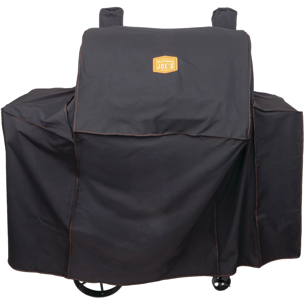 Long-Lasting Oklahoma Joe’s Rider Rider DLX 55 In. Black Polyester Pellet Grill Cover Organic