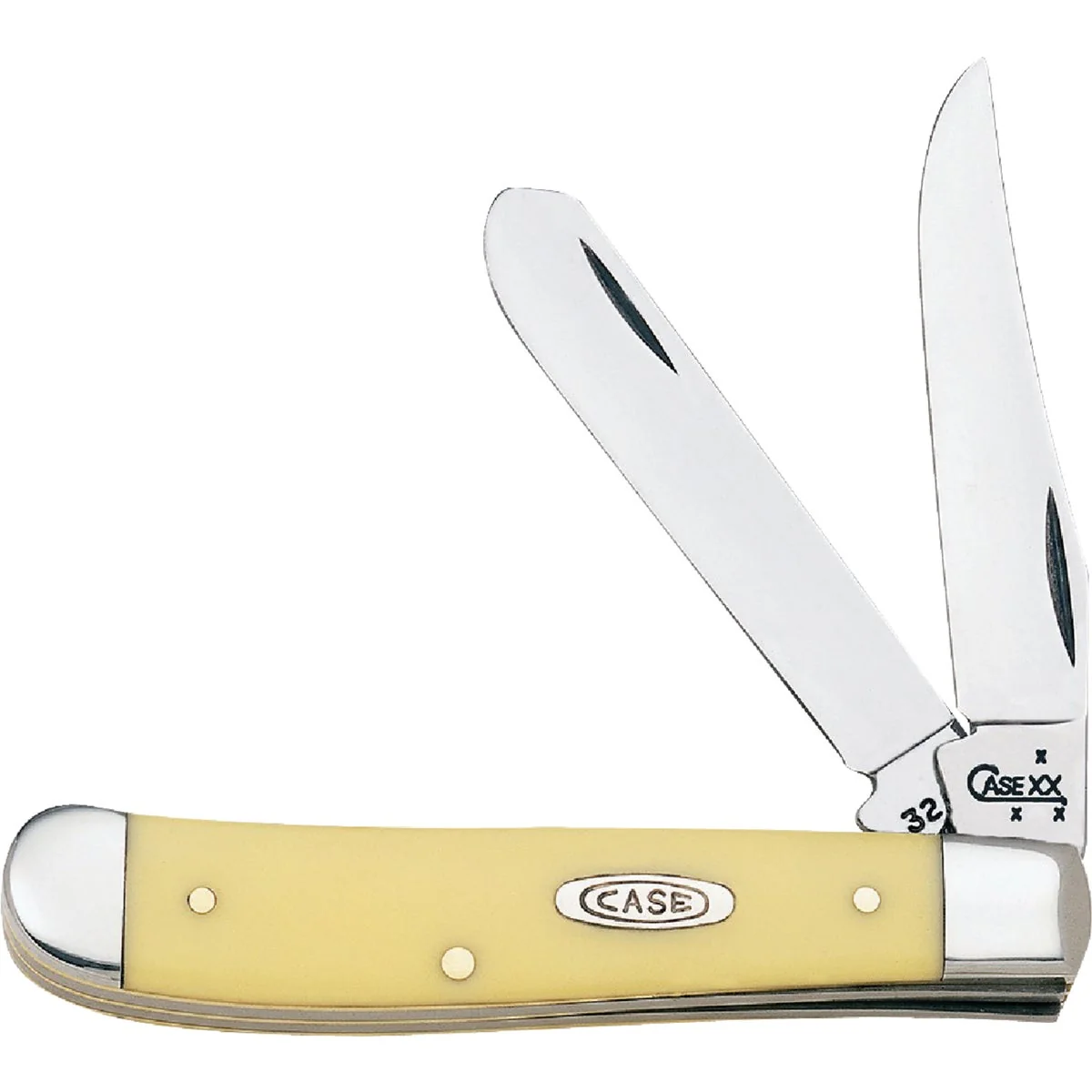 Certified Case Trapper 2-Blade 3-1 2 In. Pocket Knife Easy-to-Use