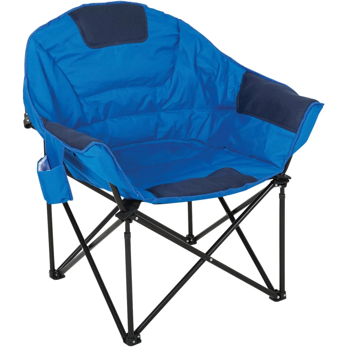 First-Class Outdoor Expressions Blue Polyester XL Club Chair High-Grade