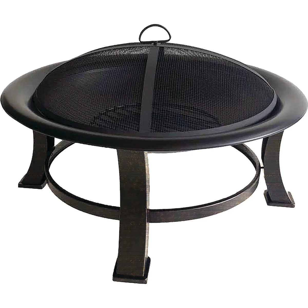 Solid 30 In. Round Wood Burning Fire Pit Original