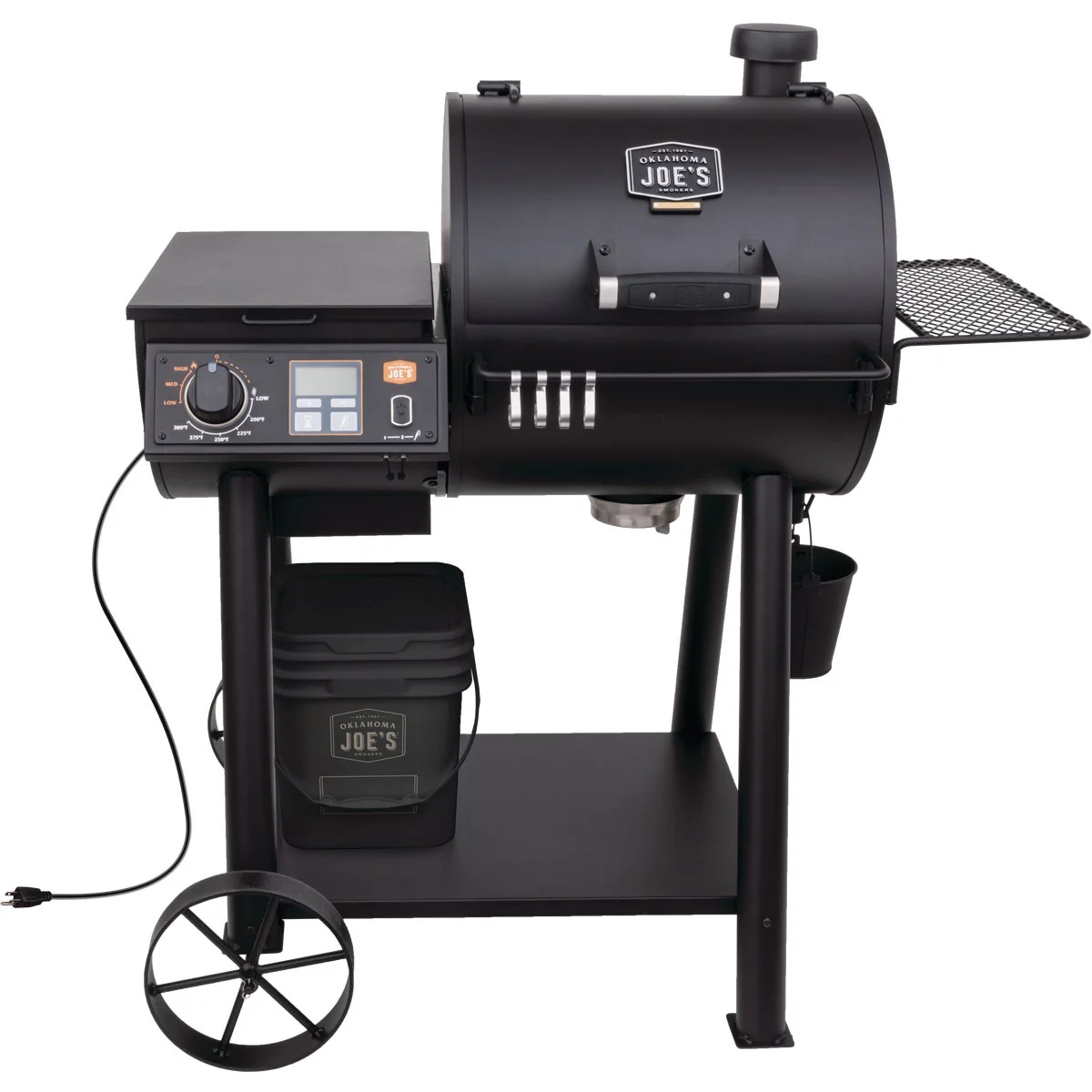 Official Oklahoma Joe’s Rider 600 Black 617 Sq. In. Pellet Grill Artisan
