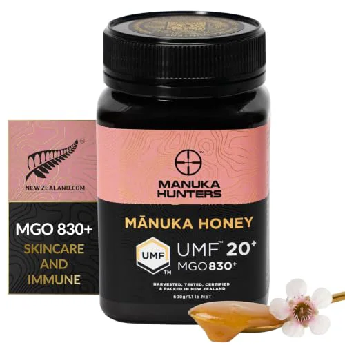 Certified New Zealand Manuka Honey UMF 20 17.6 Ounce Refined