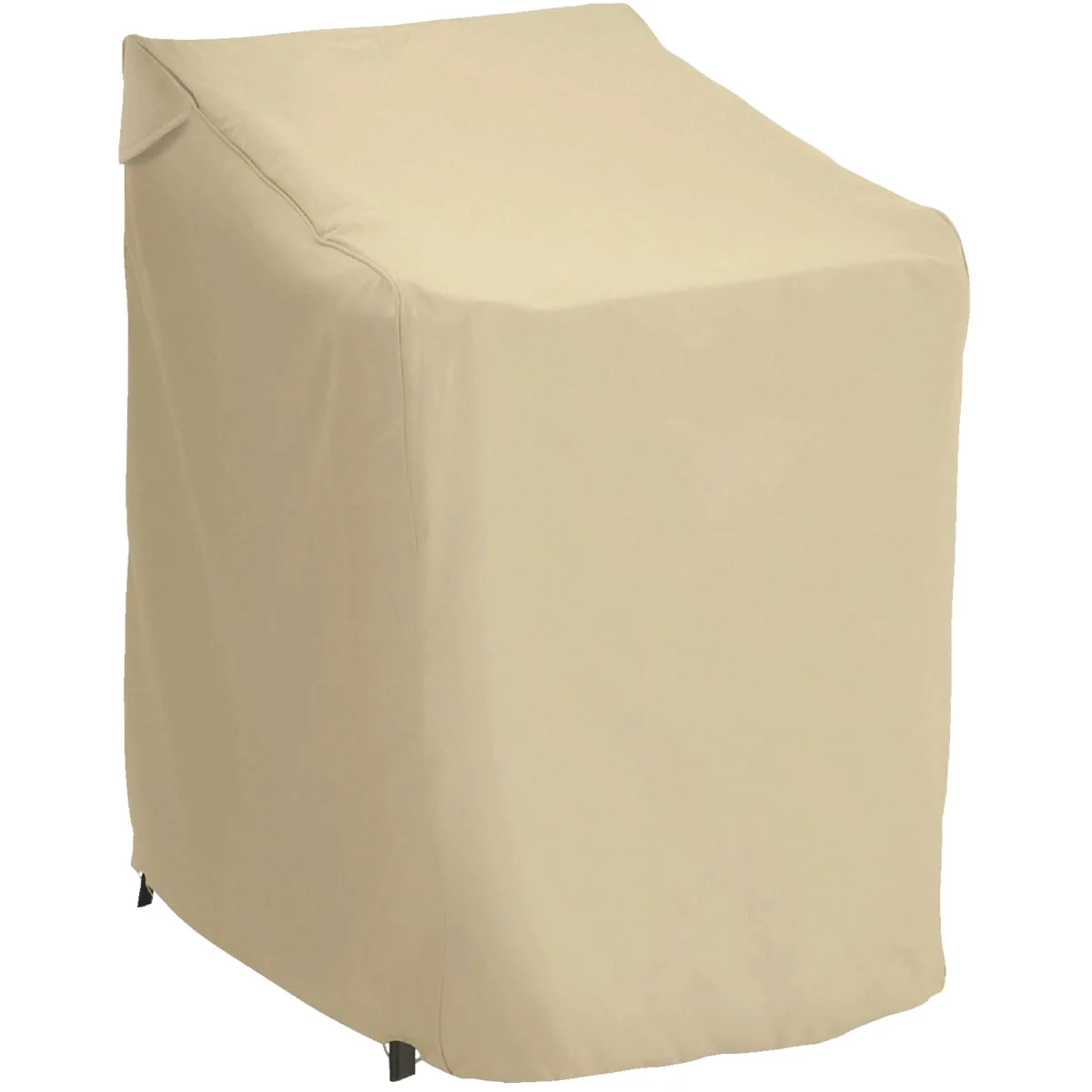 Easy-to-Use Classic Accessories 25.5 In. W. x 45 In. H. x 33.5 In. L. Tan Polyester PVC Chair Cover Verified