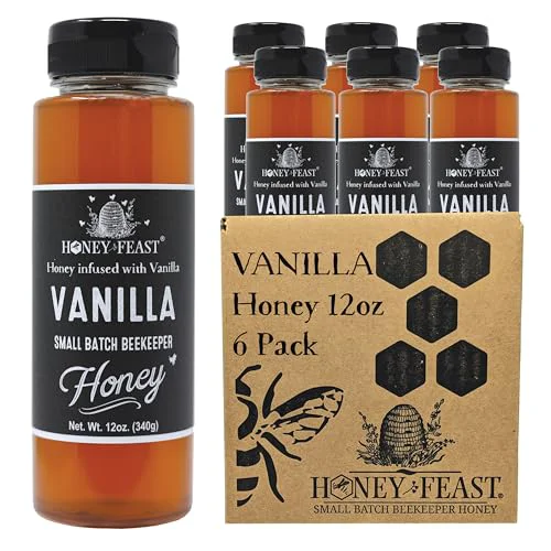 Convenient Raw Vanilla Honey 12OZ 72 Fl Oz Superior