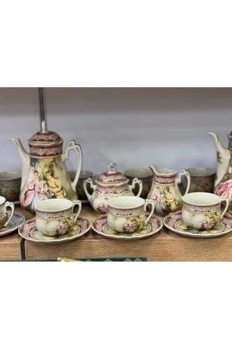 Fine Porcelain Tea Set for 6 People Reliable