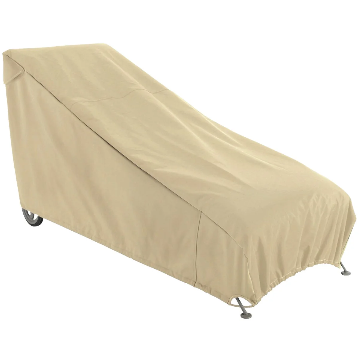Original Design Classic Accessories 28 In. W. x 29 In. H. x 65 In. L. Tan Polyester PVC Chair Cover Green
