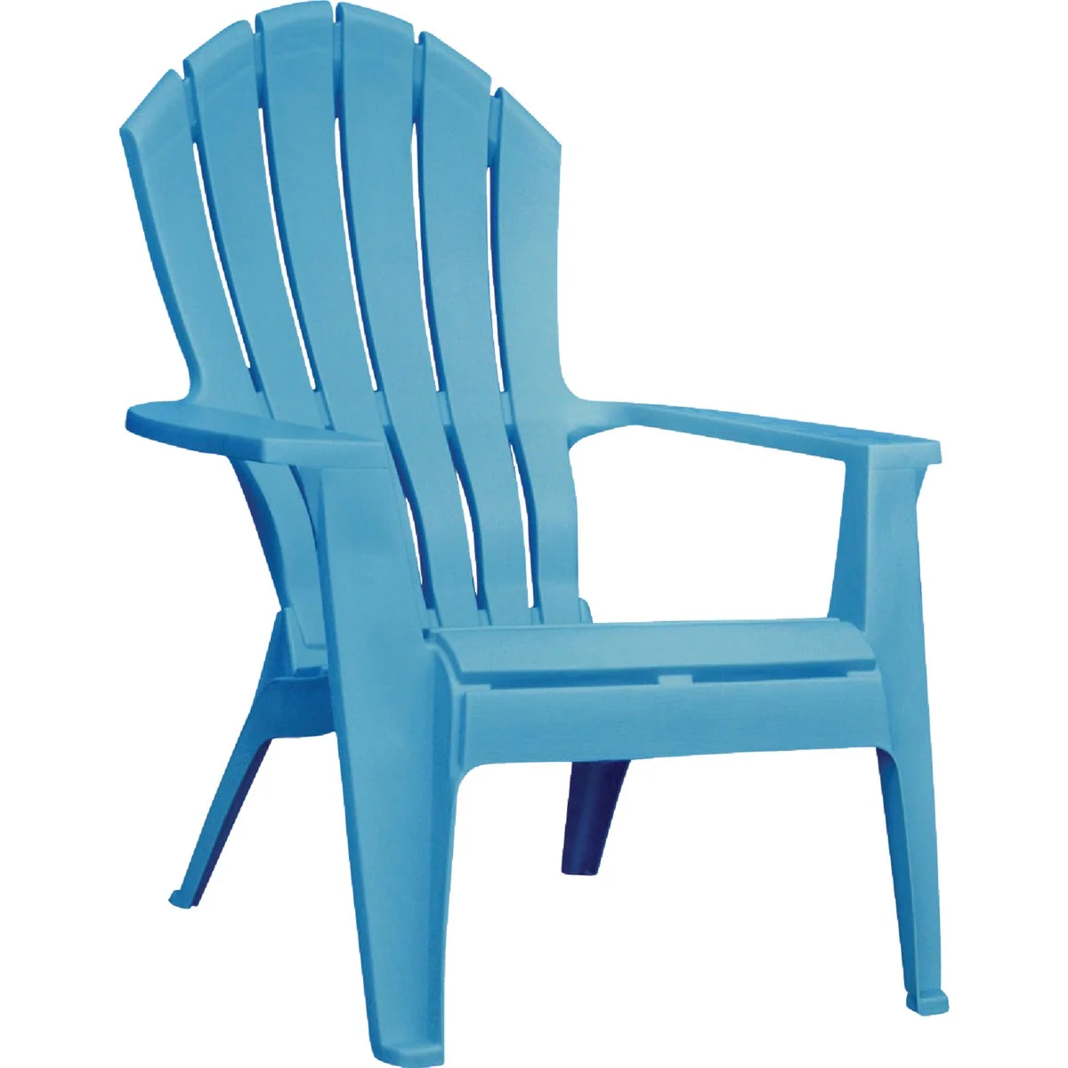 Comfortable Adams Comfort Pool Blue Resin Adirondack Chair High-Grade