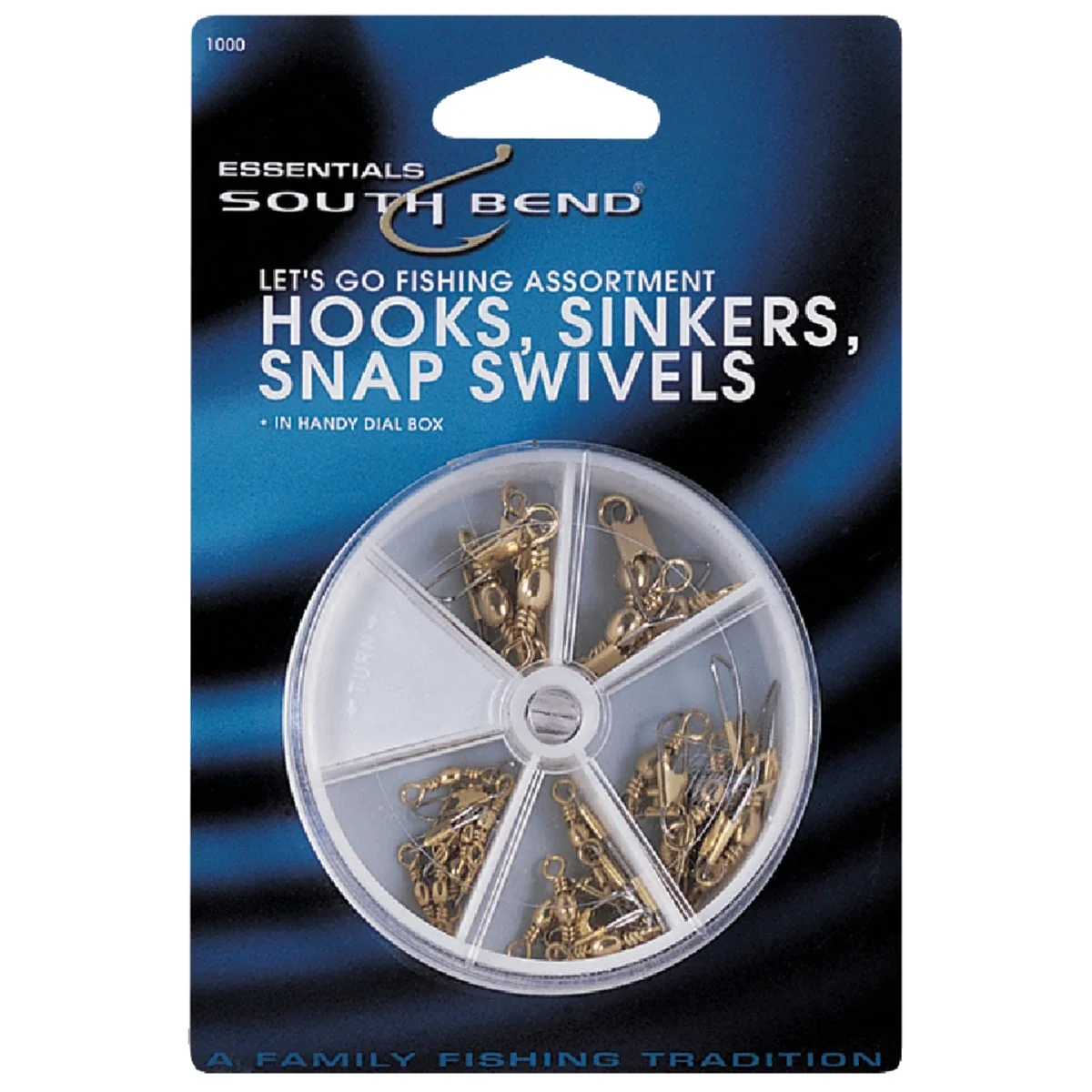 Sustainable SouthBend 75-Piece Assorted Hook Swivel Sinker Kit Fine Crafted