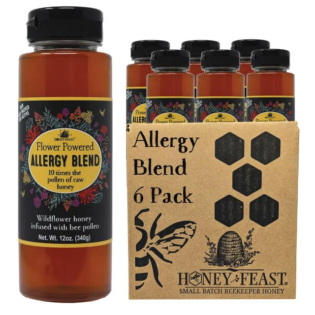 Quality Bulk Case Allergy Blend Honey 72 Fl Oz Comfortable