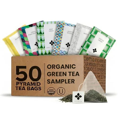 Artisan Green Tea Sampler 50 Count Casual