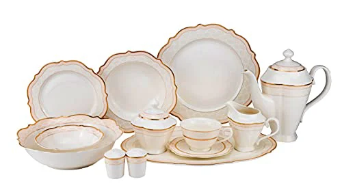 Professional 57 pc Banquet Dinnerware Set Trusted