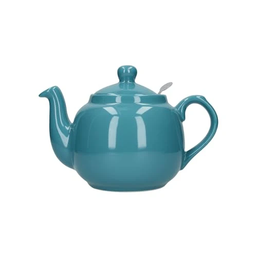 High-Performance Farmhouse 4 Cup Ceramic Teapot with Removable Infuser and Lid Specialty