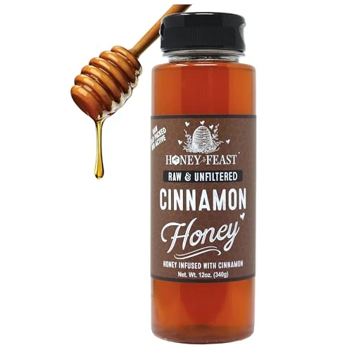 Versatile Organic Cinnamon Honey 12 Fl Oz Effective