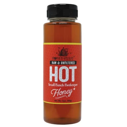 Verified Raw Hot Honey 12 Fl Oz Clean