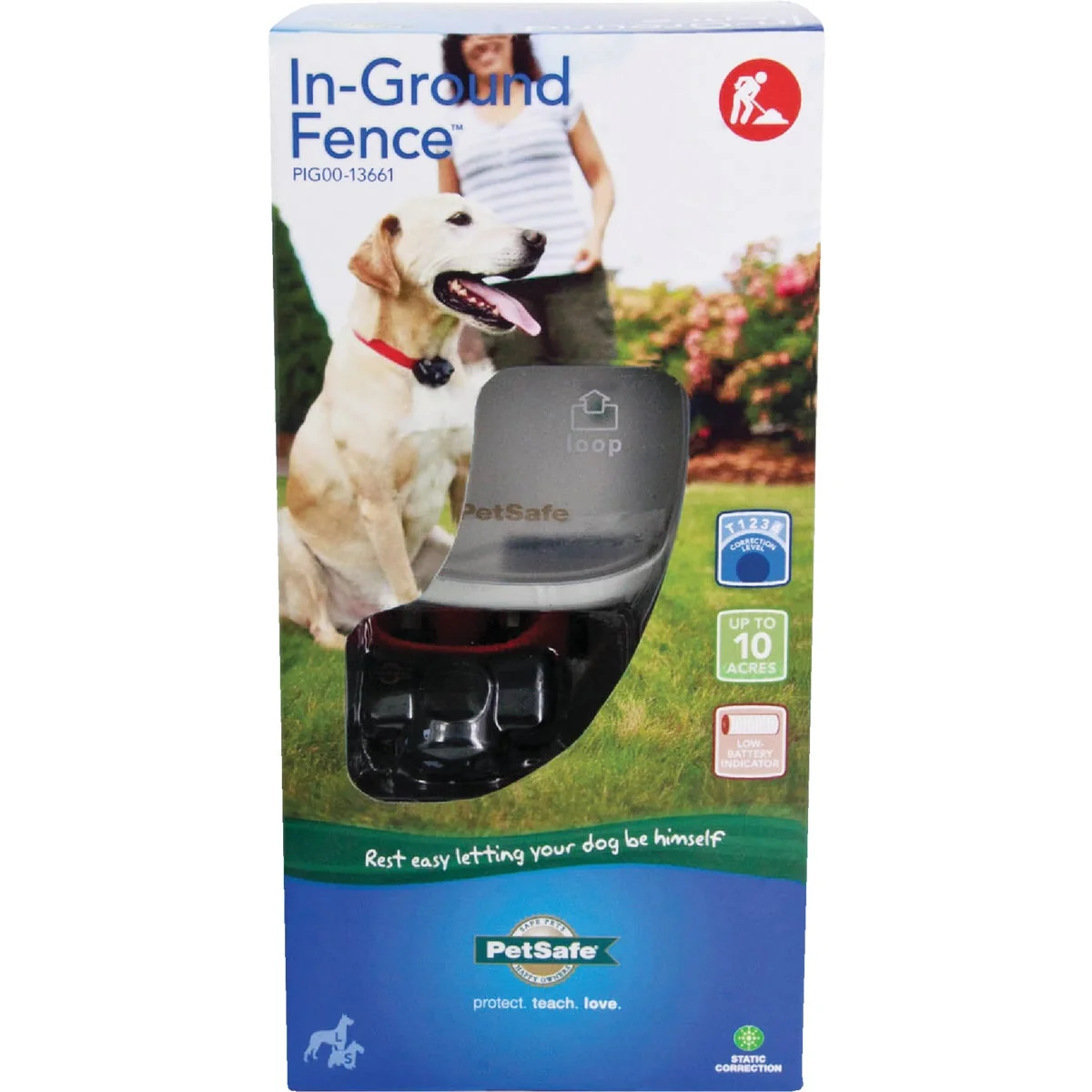 Trendy Petsafe In-Ground Up to 10-Acre Pet Containment System Radio Fence Lightweight
