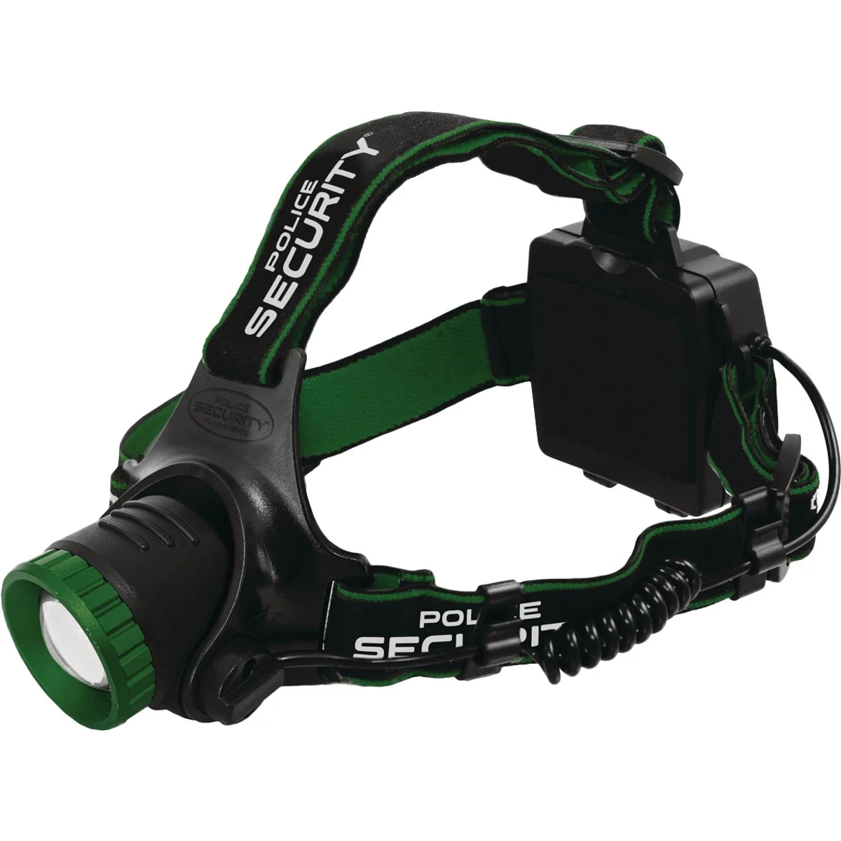 Easy-to-Use Police Security Blackout 850 Lm. LED Rechargeable Focusing Hardhat Compatible Headlamp Environmentally Friendly