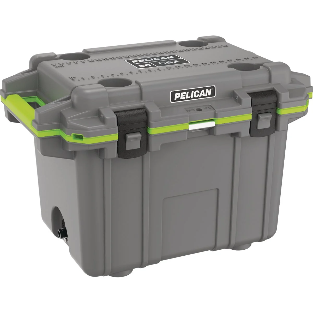 Healthy Pelican Elite 50-Qt. Cooler Dark Gray Green Optimized