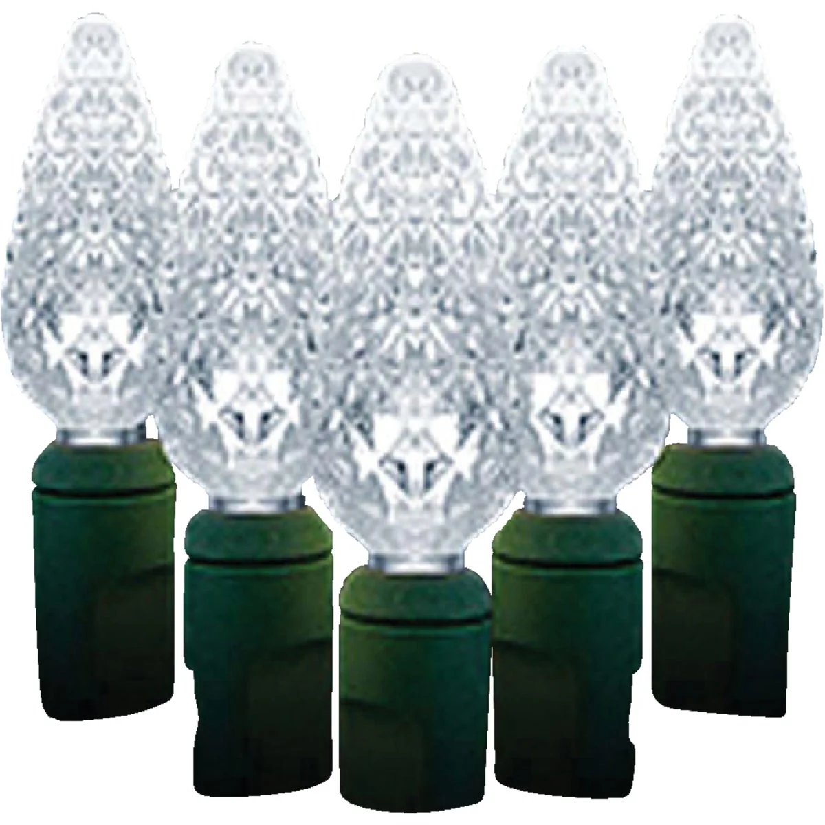 Contemporary J Hofert Pure White 70-Bulb C6 1-Piece LED Light Set Practical