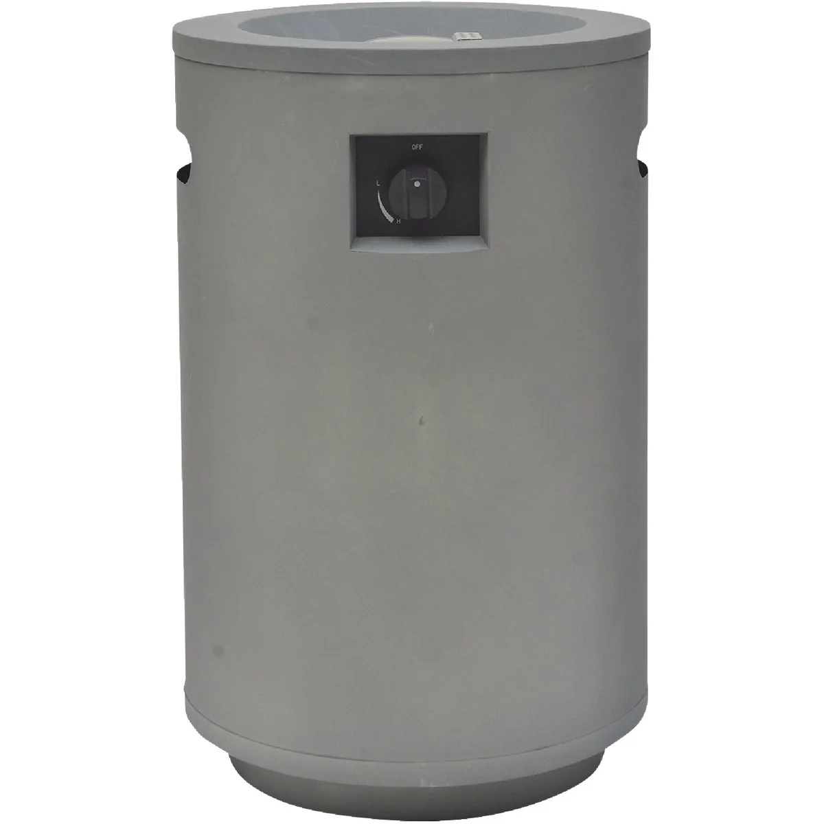Luxury Bond Acero 25 In. H x 16 In. Dia. 30 000 BTU Round Propane Fire Column Traditional
