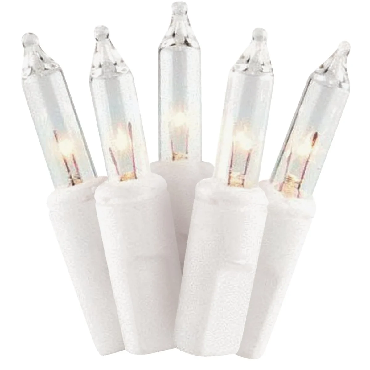Specialty J Hofert Clear 150-Bulb Heavy-Duty Mini Incandescent Light Set with White Wire World-Class