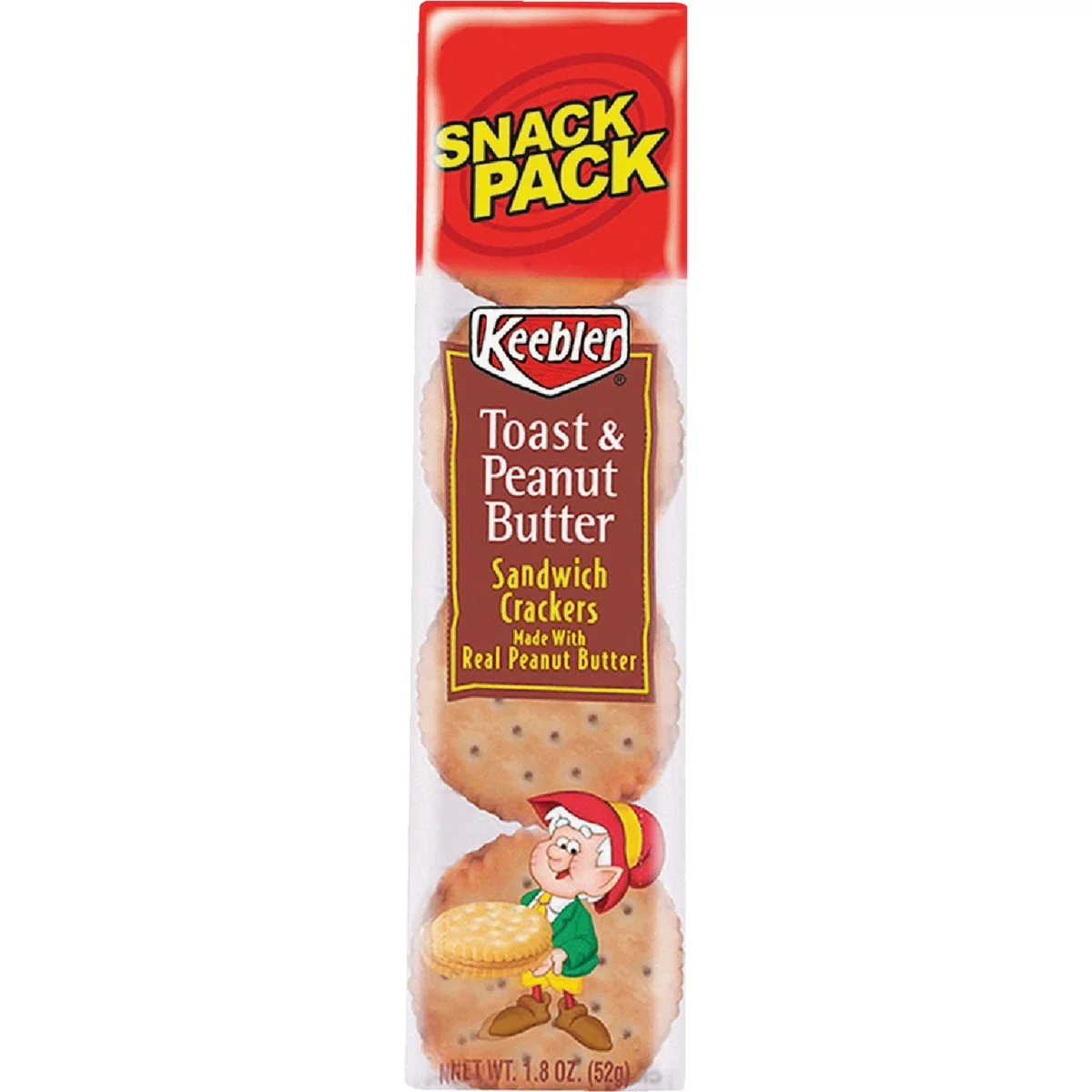 Modern Keebler 1.8 Oz. Toast Peanut Butter Sandwich Crackers Proven