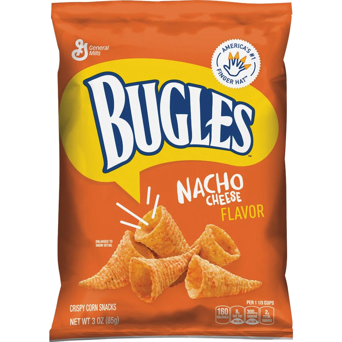 Optimized Bugles 3 Oz. Nacho Corn Snack Original Design