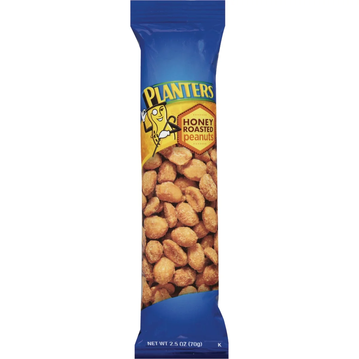 Comfortable Planters 2.5 Oz. Honey Roasted Peanuts Authentic