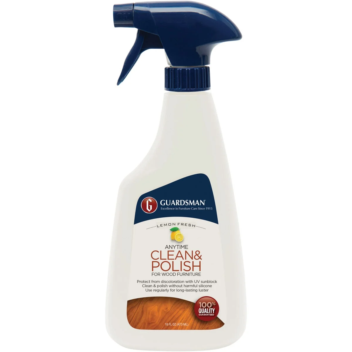 Smooth Guardsman 16 Oz. Lemon Anytime Clean Polish for Wood Furniture Flexible