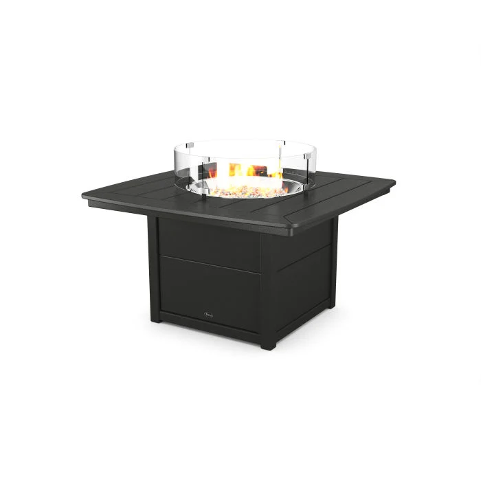 Smooth Trex® Outdoor Furniture™ Yacht Club 42 Fire Pit Table Elite