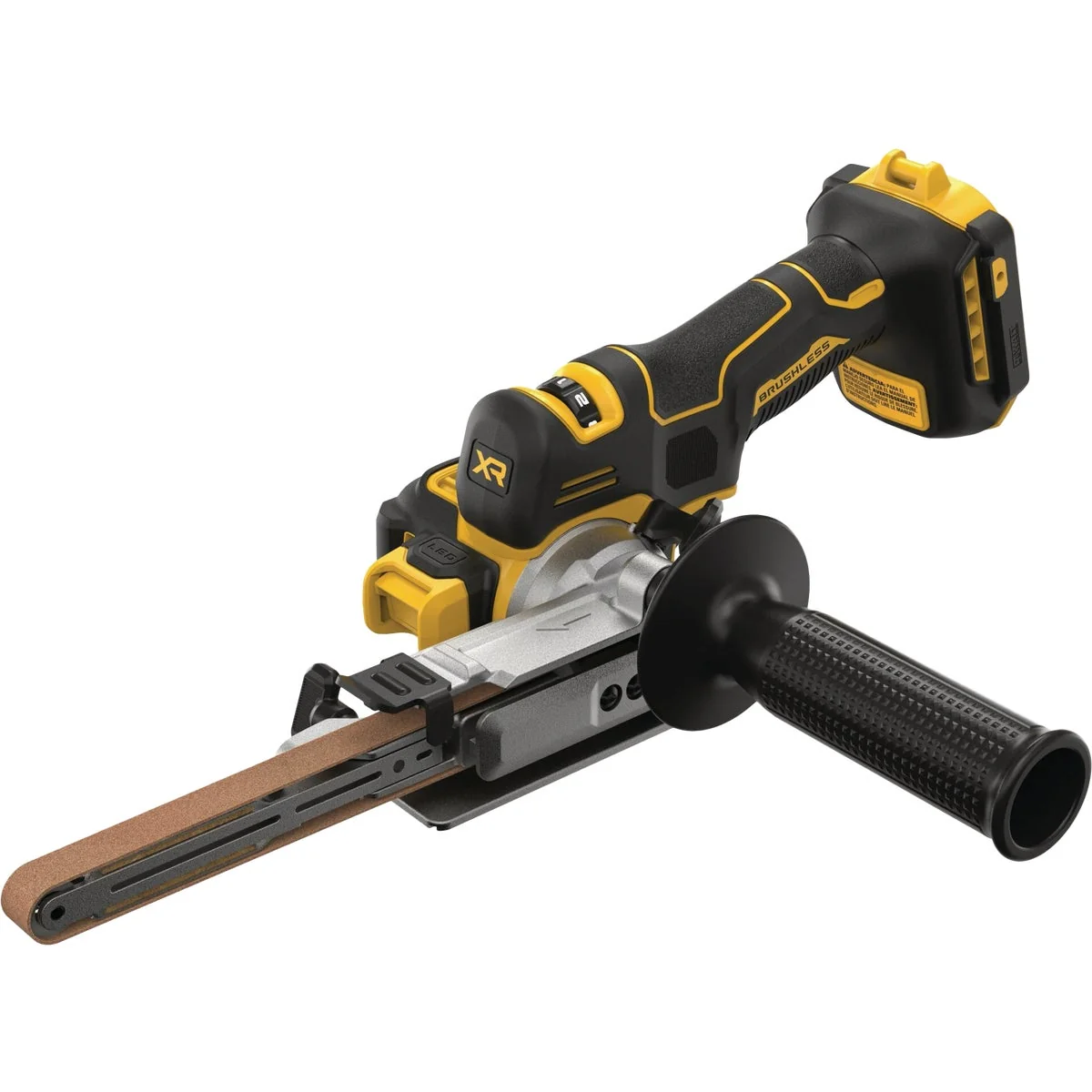 Convenient DEWALT 20V MAX XR Brushless 1 2 In. x 18 In. Cordless Band File Tool Only Refined