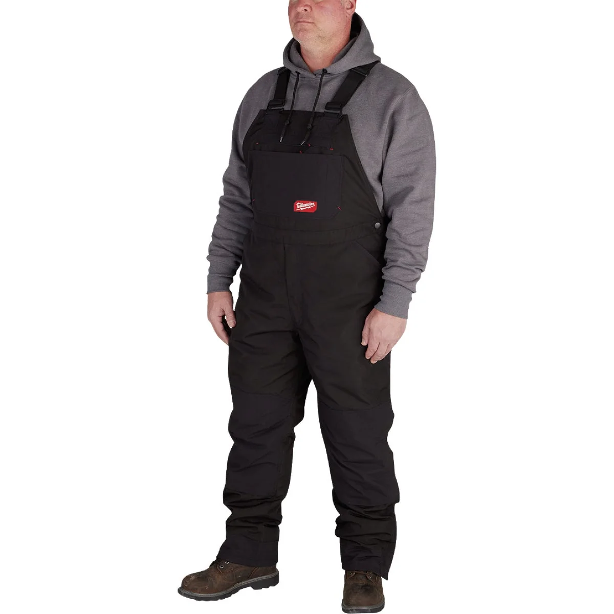 Durable Milwaukee FLEX Men’s 3XL Black Insulated Bib Overalls Soft
