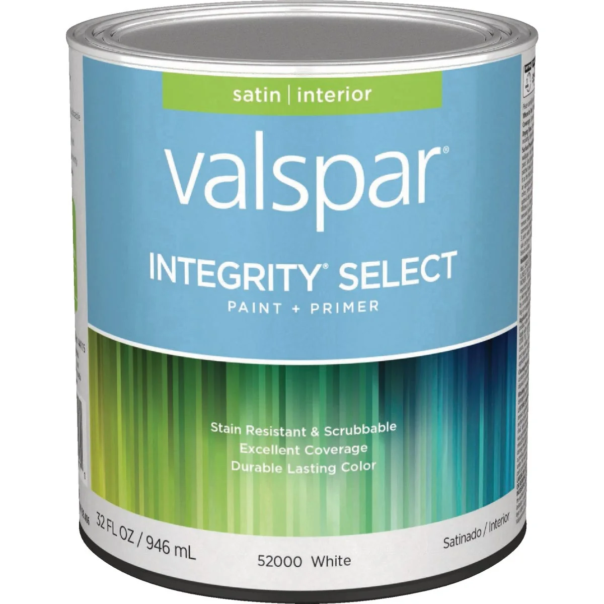 Proven Valspar Integrity Select Paint Primer Satin Interior Paint White 1 Qt. Genuine