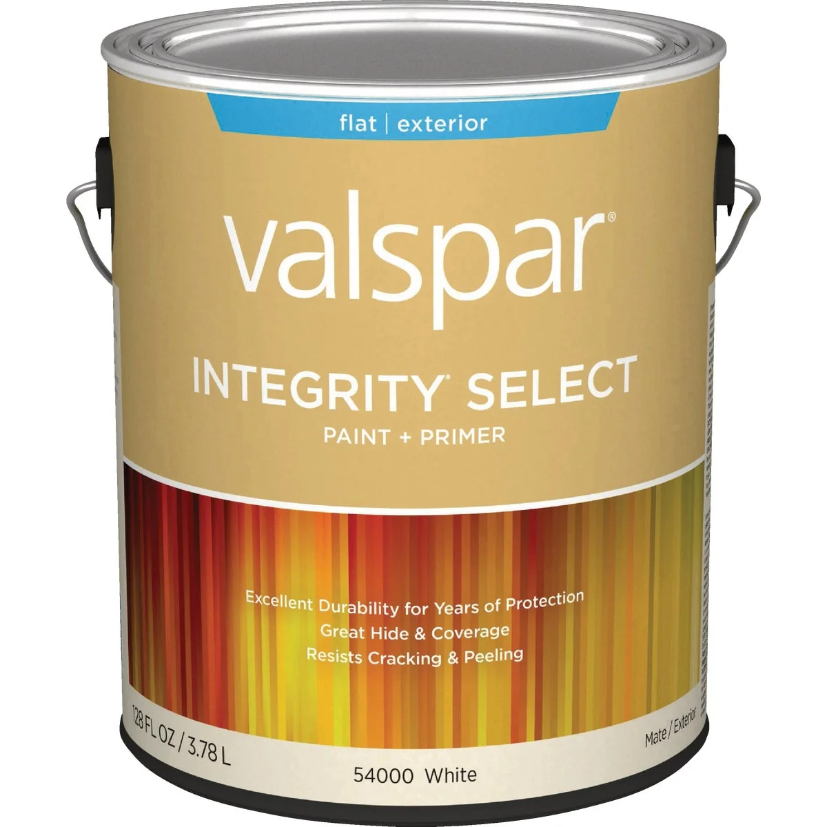 Minimalist Valspar Integrity Select Flat Paint Primer Exterior Paint White 1 Gal. Lightweight