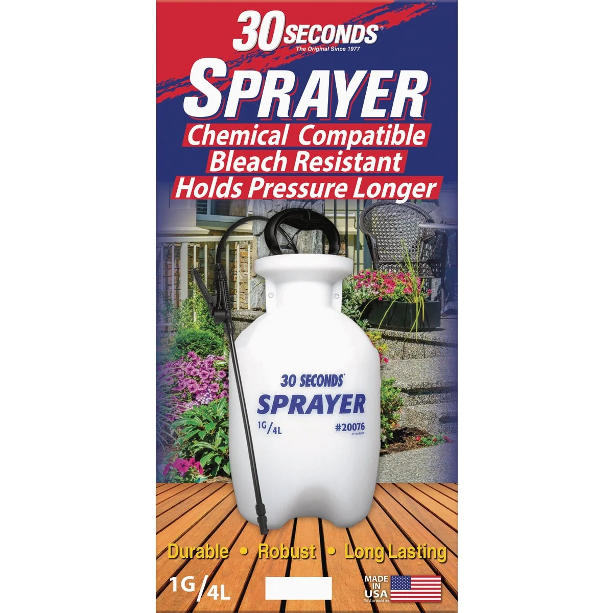 Trendy 30 seconds 1 Gal. Plastic Handheld Tank Sprayer Minimalist