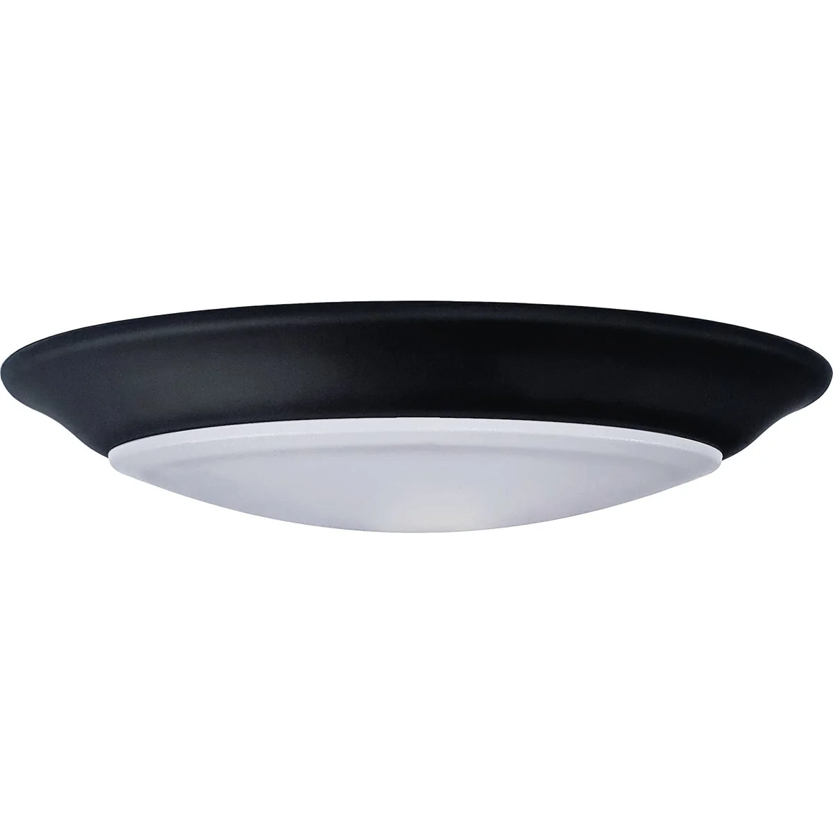 First-Class Satco Nuvo 7 In. Black 60W Equivalent LED CCT-Selectable Disk Flush Mount Ceiling Light Fixture Durable