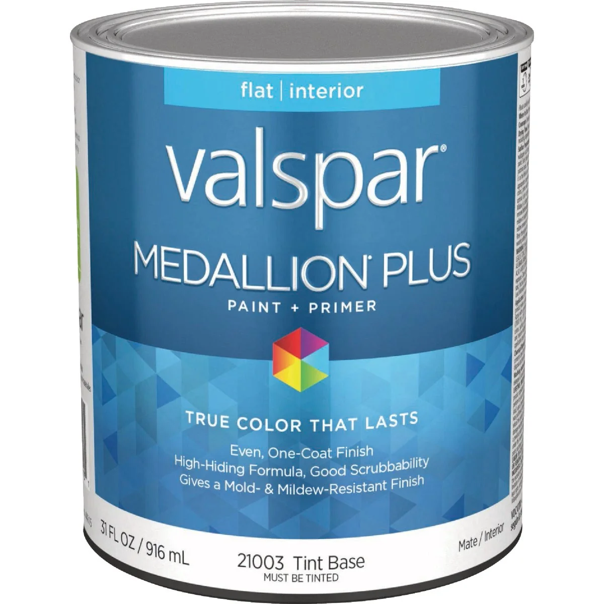 Top-Quality Valspar Medallion Plus Premium Paint Primer Flat Interior Paint Tint Base 1 Qt. Quality