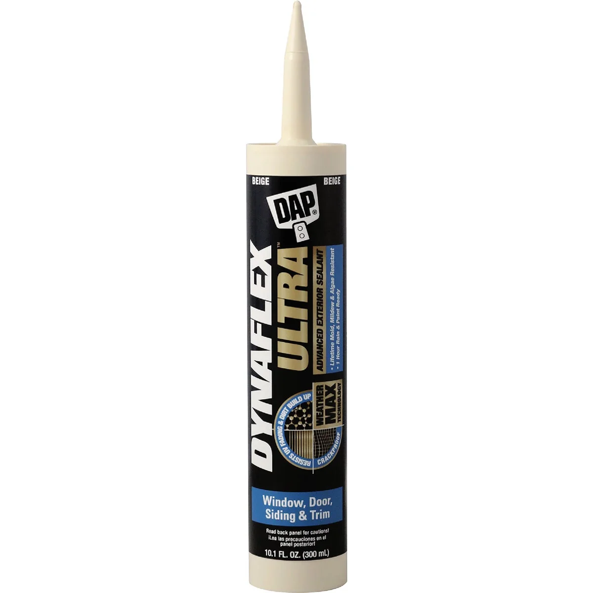 Premium Dap Dynaflex Ultra 10.1 Oz. Beige Advanced Exterior Sealant for Window Door Siding Detailed
