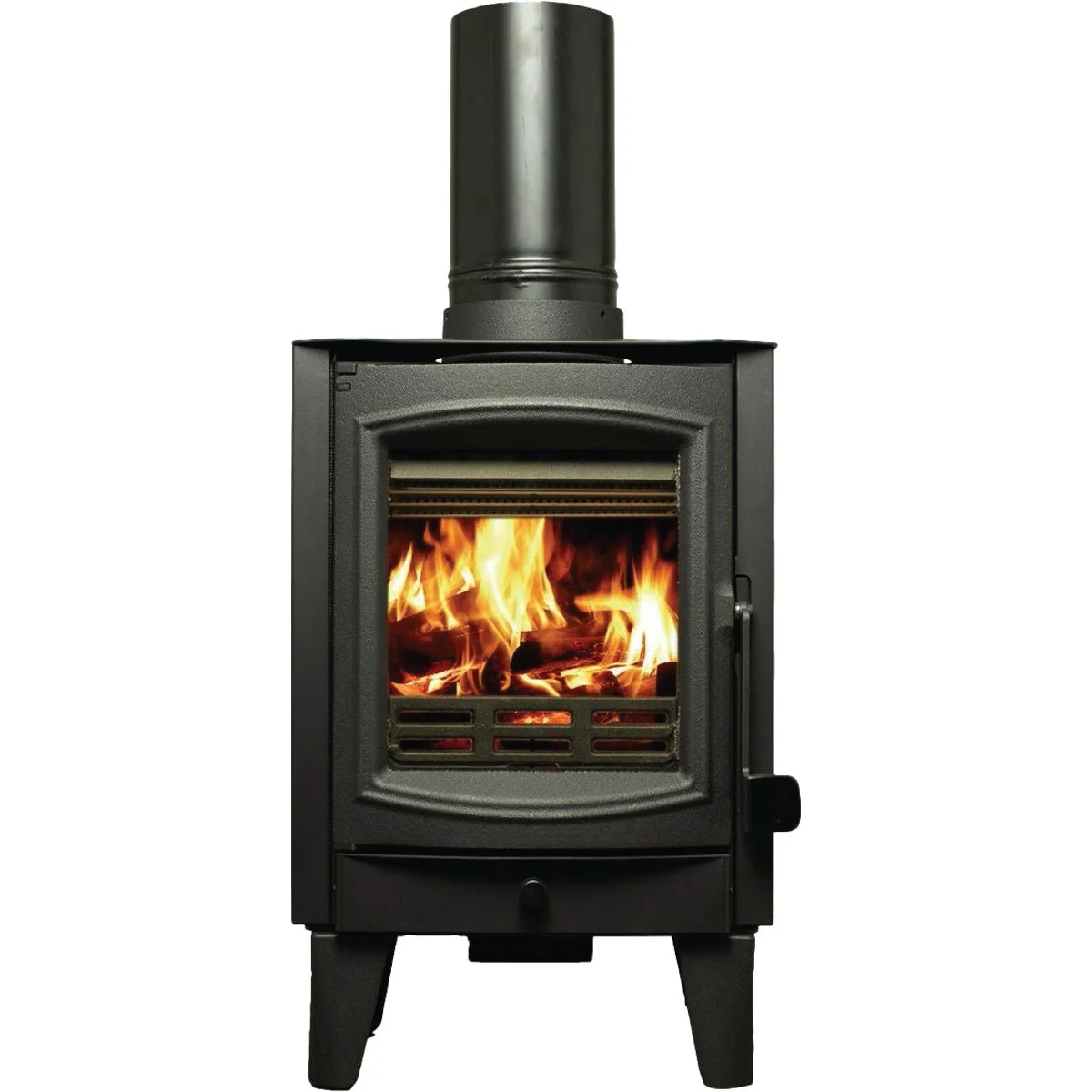 Pure US Stove Ashley Hearth 750 Sq. Ft. Tiny Wood Stove Smart