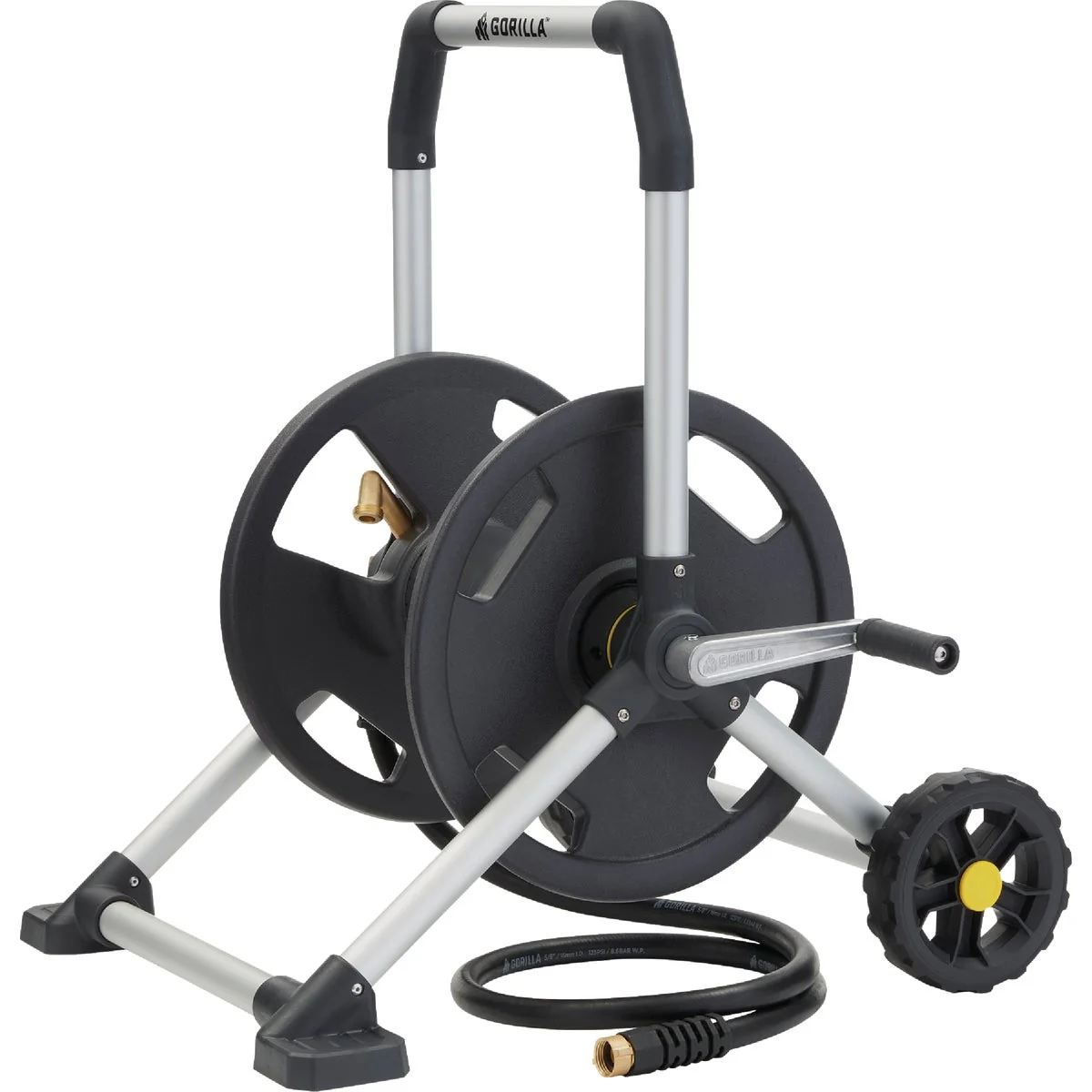 Official Gorilla 200 Ft. Compact Hose Reel Versatile