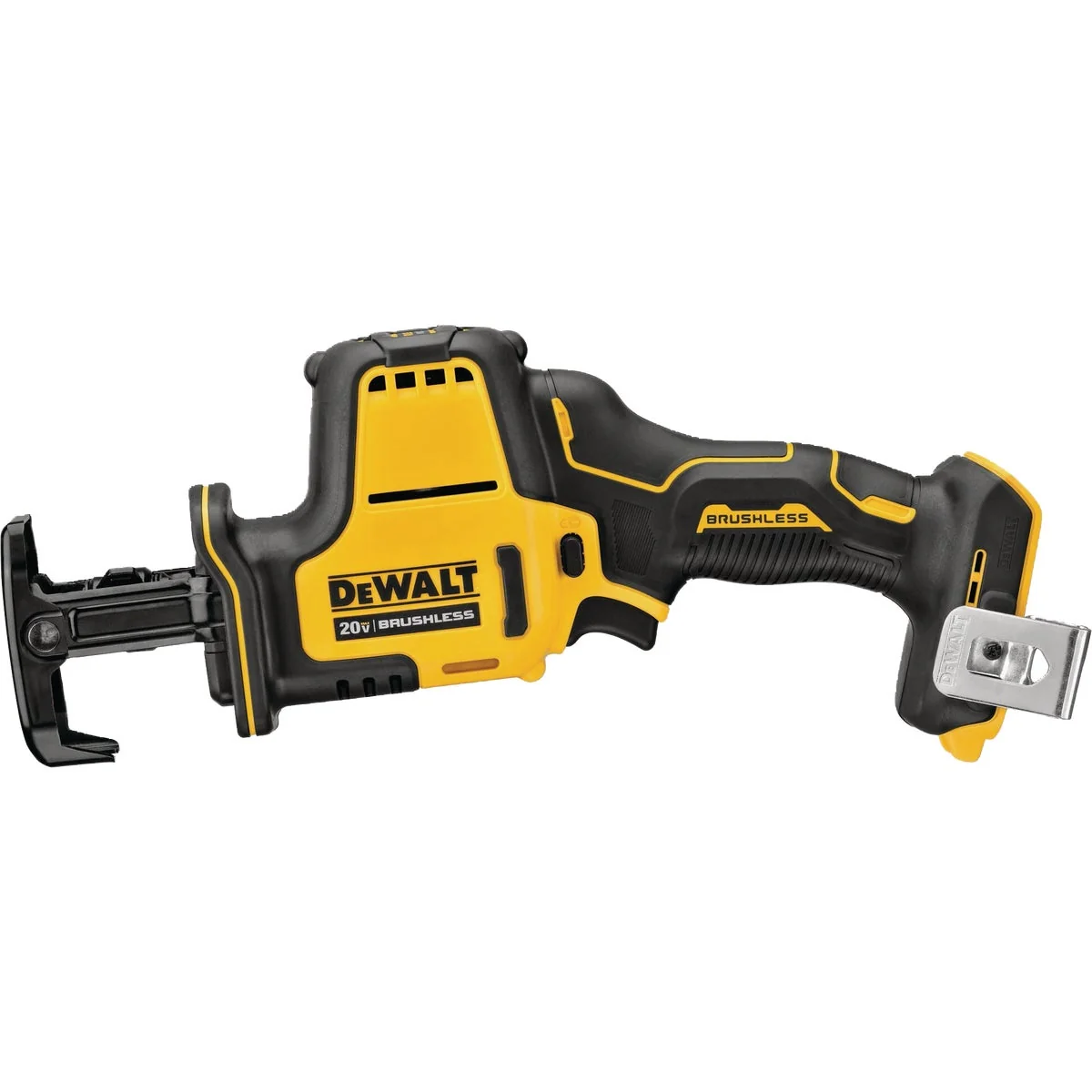 Advanced DEWALT ATOMIC 20V MAX Brushless Compact Cordless Reciprocating Saw Tool Only Traditional