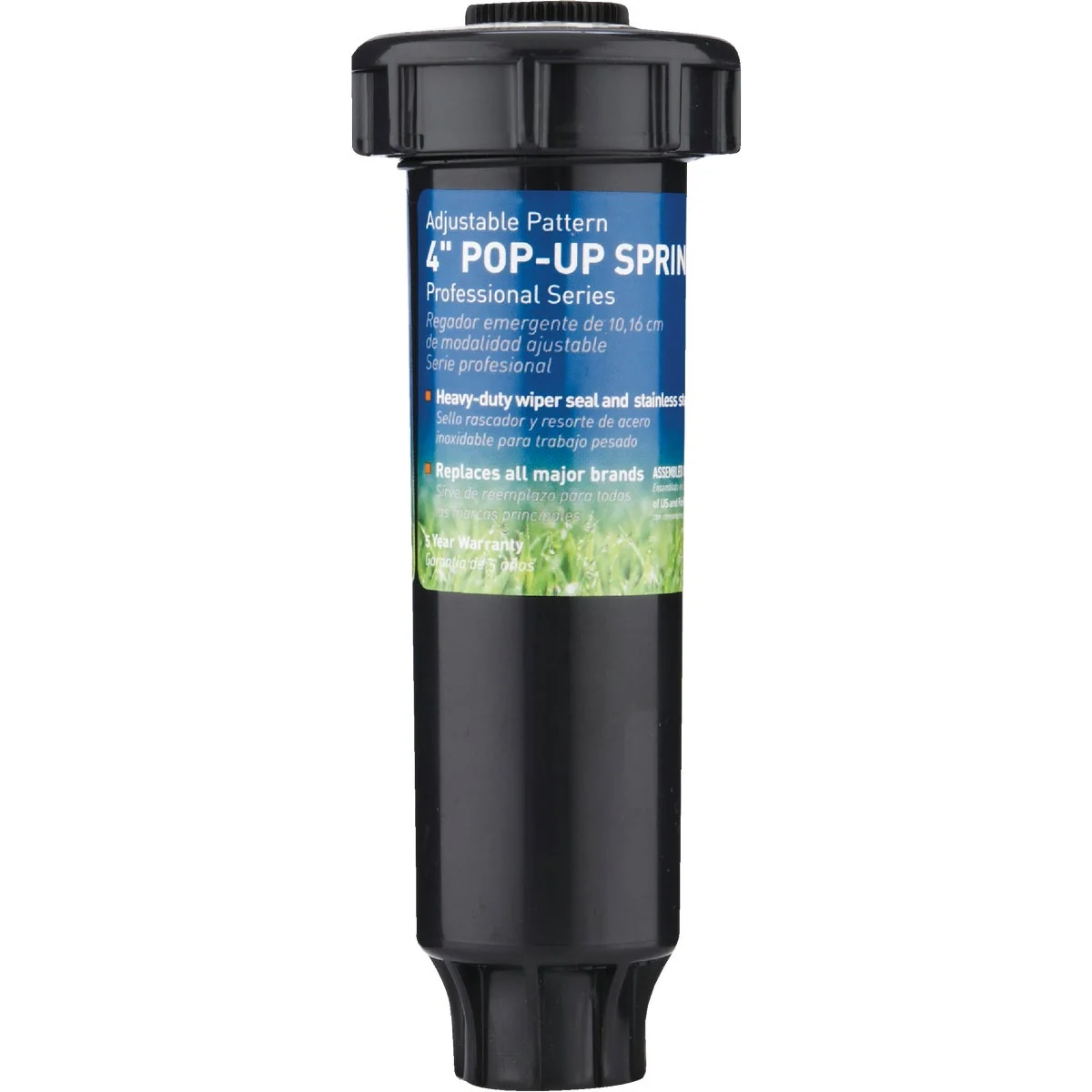 Smooth Orbit 4 In. Professional Series Spray Head with 15 Ft. Adjustable Nozzle Comfortable