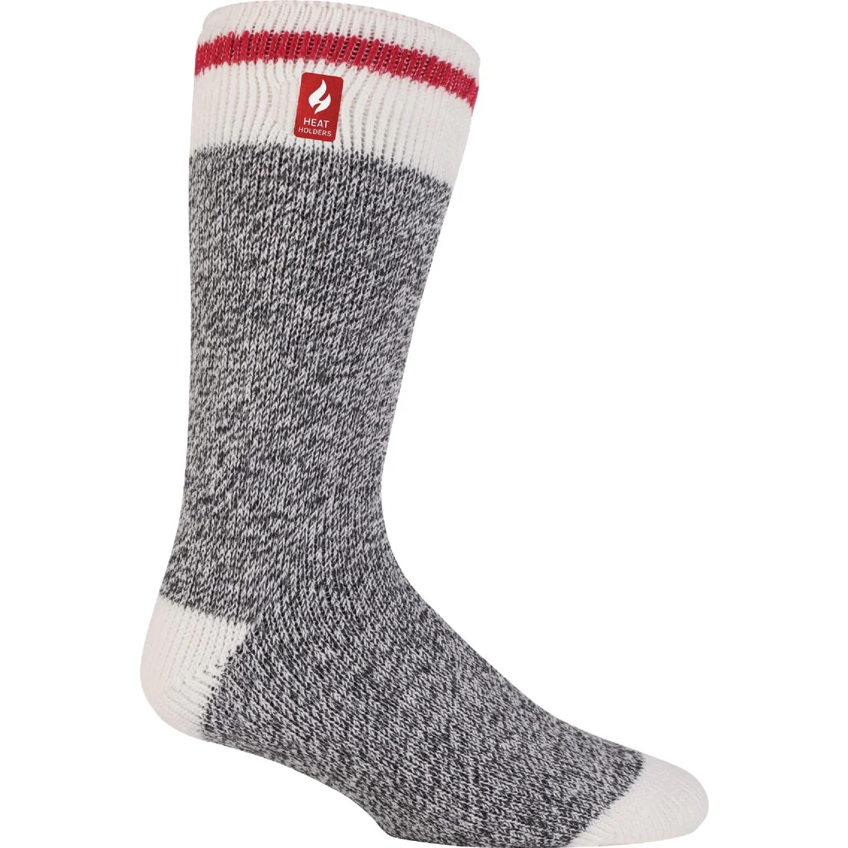 Environmentally Friendly Heat Holders Jeffrey Men’s 7 to 12 Charcoal Crew Sock Next-Generation
