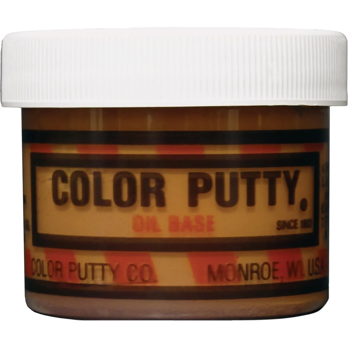 Effective Color Putty 3.68 Oz. Pecan Oil-Based Putty High-Grade