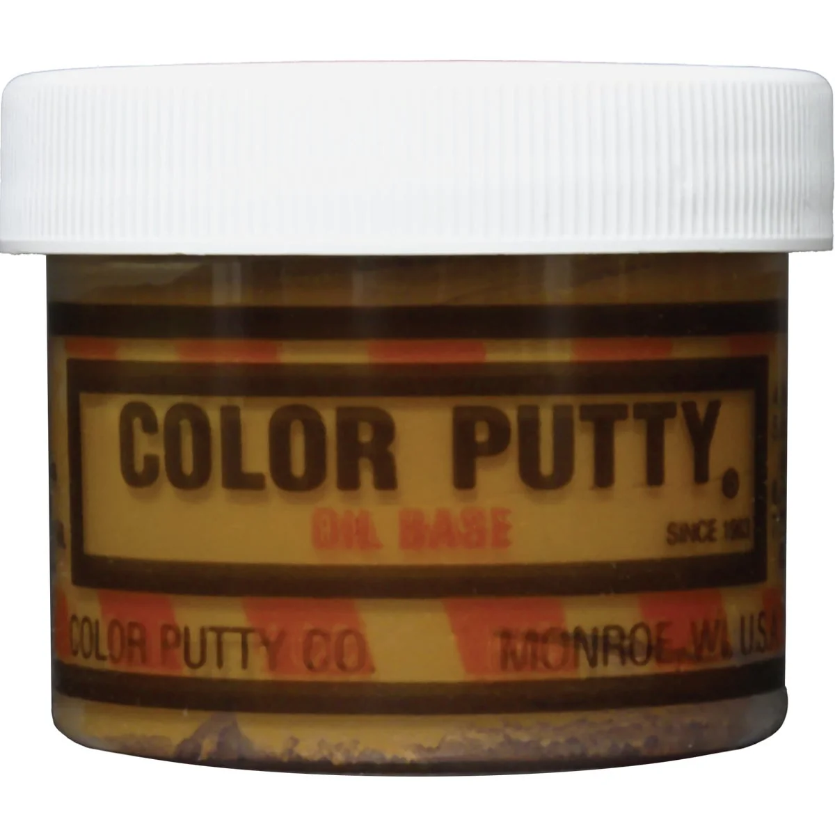 High-Quality Color Putty 3.68 Oz. Honey Oak Oil-Based Putty Organic